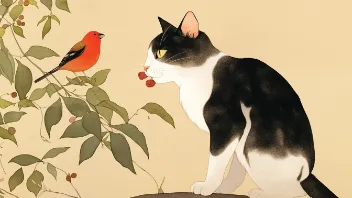 The Cat and the Little Bird